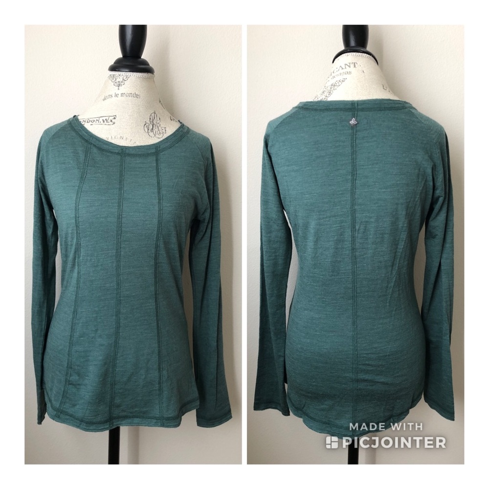 Prana | Wool Blend Lightweight Long Sleeve Top